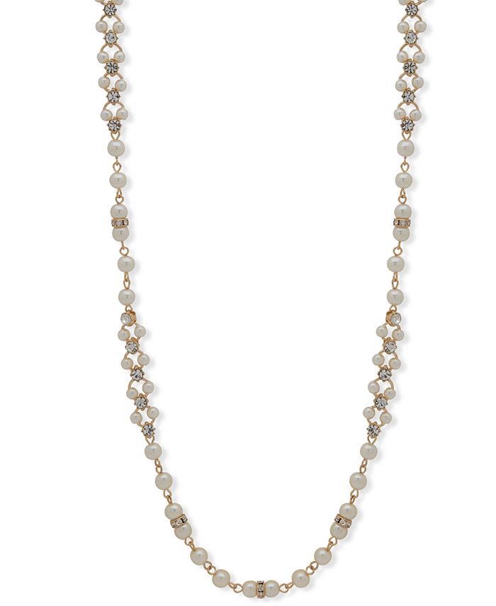 Macy's diamond on sale station necklace