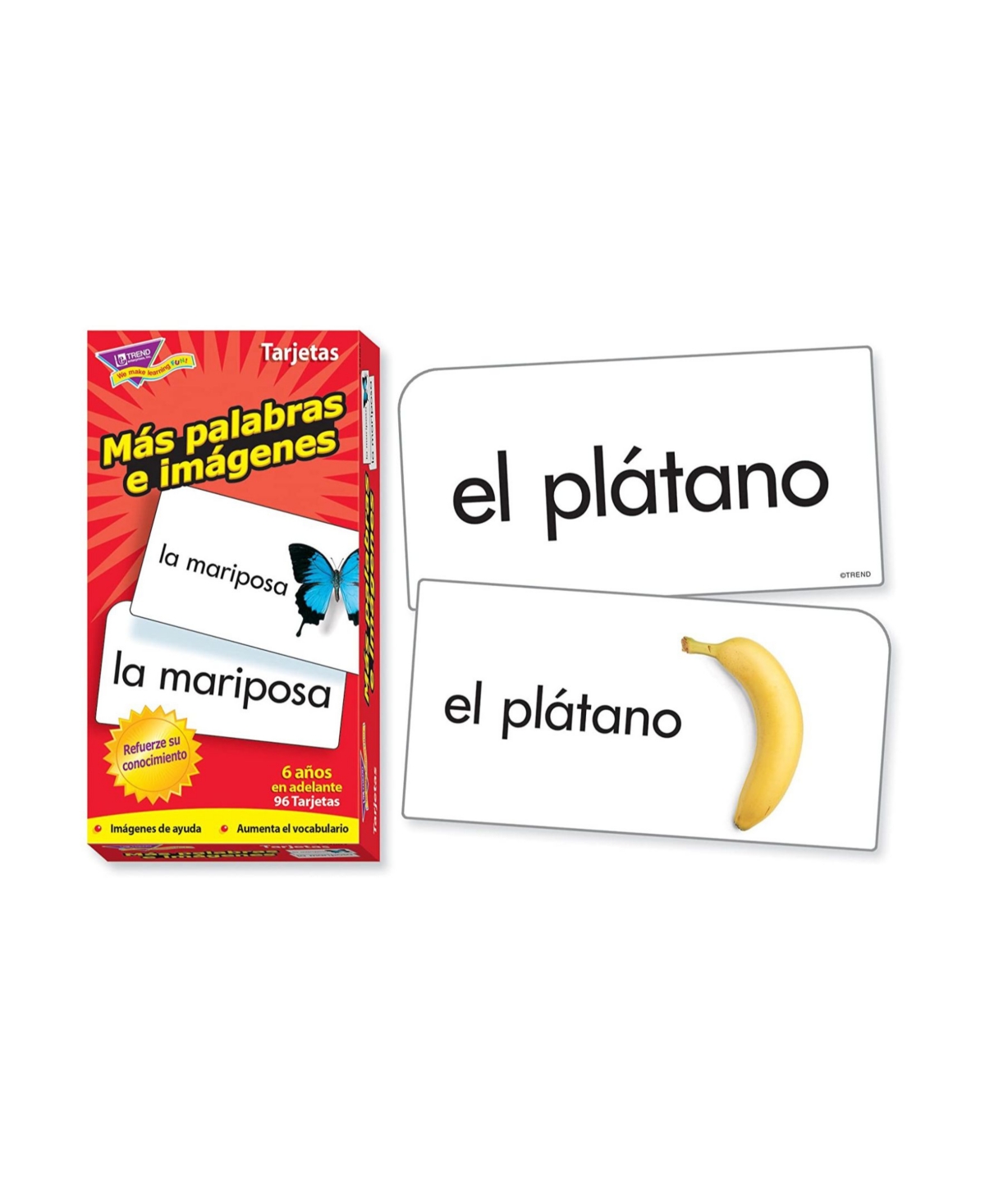 Shop Trend Enterprises Palabras E Imagenes (sp) Skill Drill Flash Cards In Open Misce
