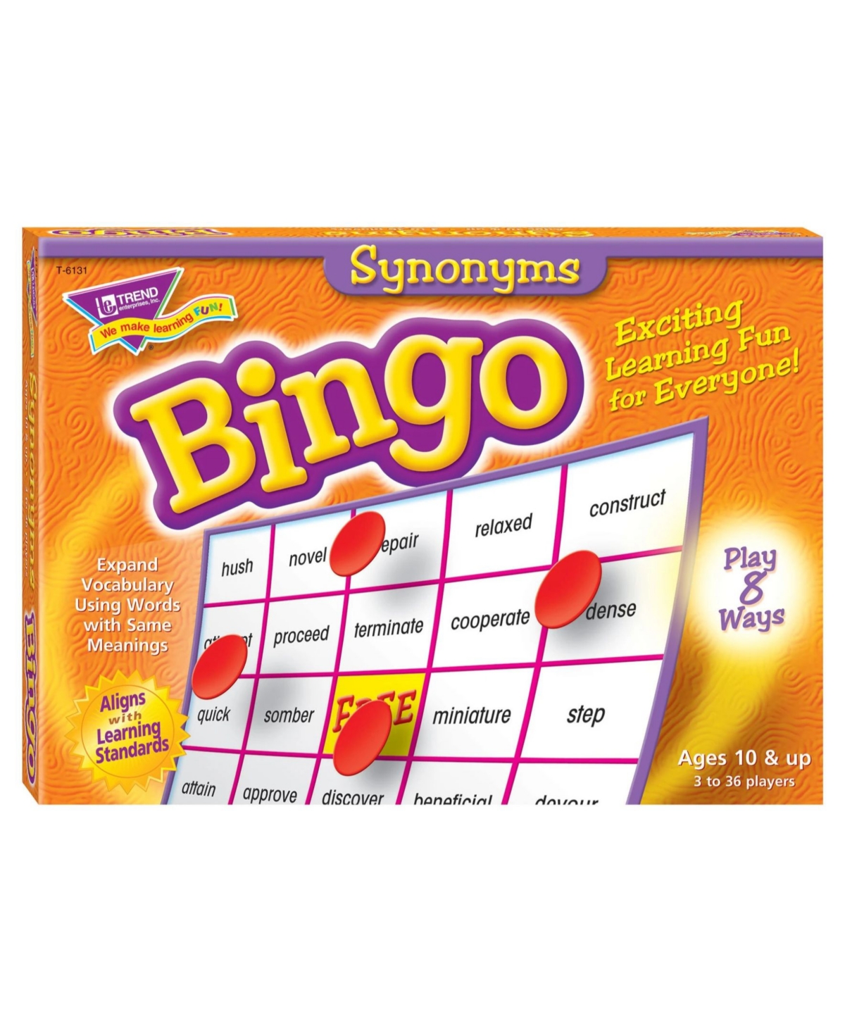 Trend Enterprises Kids' Synonyms Bingo Game In Open Misce