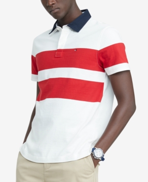 Tommy Hilfiger Men's Classic-Fit Eisner Rugby Polo