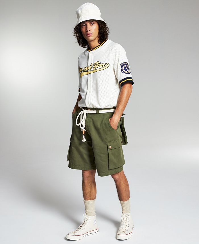 Sun + Stone Ouigi Theodore Men's Cargo Shorts, Created for Macy's - Macy's