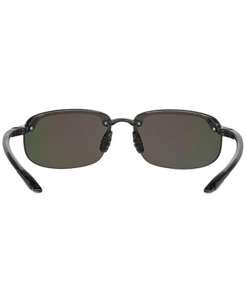 Maui Jim Polarized Hookipa Sunglasses, 407 Blue Hawaii Collection - Macy's