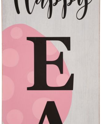 42"H Wooden "HAPPY EASTER" Porch Sign