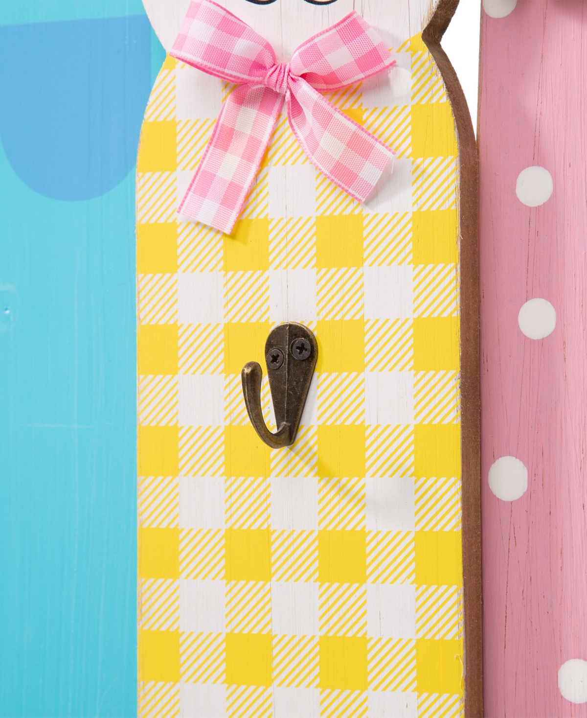 Glitzhome 30"H Easter Wooden Bunny Family Standing Decor