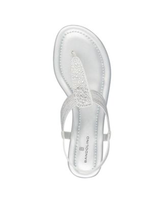 Women's Kayte Embellished T-Strap Flat Sandals