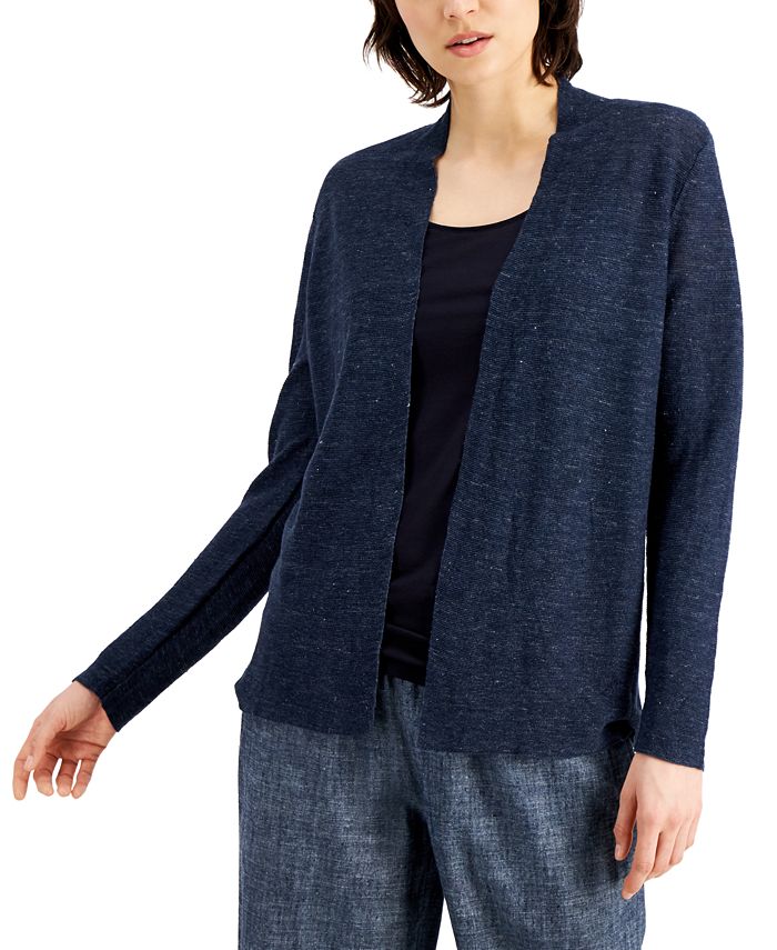 Eileen fisher open cardigan online