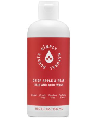 Simply Natural Scents - Crisp Apple & Pear Hair & Body Wash, 10-oz.