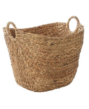 Rosemary Lane Brown Sea Grass Contemporary Storage Basket, 19 " X 20 " X 18 "