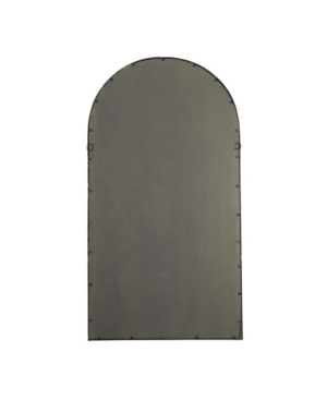 Rosemary Lane Brown Traditional Metal Wall Mirror, 59" H X 32" L