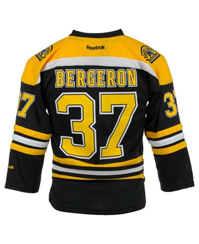 Reebok Kids' Patrice Bergeron Boston Bruins Replica Jersey