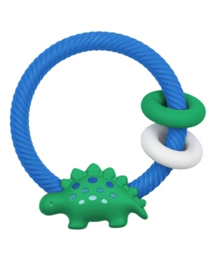 Itzy Ritzy Baby Rattle Silicone Teether with Rattle