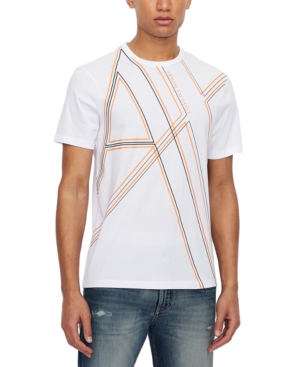 AX Armani Exchange Men's Neon Light Logo T-Shirt