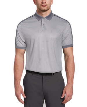 Pga Tour Men's Allover Geo-Print Polo