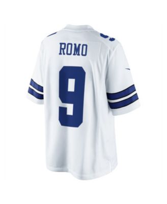 Nike Dallas Cowboys No9 Tony Romo Gray Women's Stitched NFL Limited Gridiron Gray Jersey