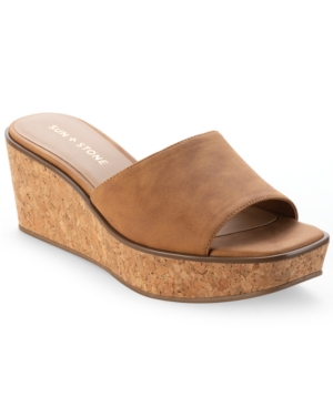 Sun + Stone Charlottee Wedge Sandals Created for Macy's Women's Shoes