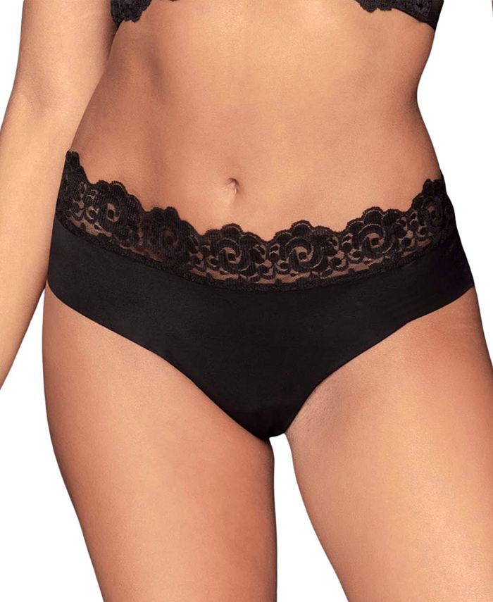 Leonisa Women's Ultra-Light Lace Waistband Cheeky Panty & Reviews - Bras, Underwear & Lingerie