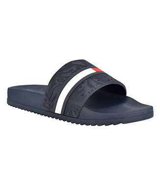 Tommy Hilfiger Men's Roben Pool Slide Sandals - Macy's
