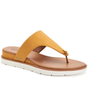 Style & Co Emmaa Thong Flat Sandals Created for Macy's Women's Shoes