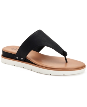 Style & Co Emmaa Thong Flat Sandals Created for Macy's Women's Shoes