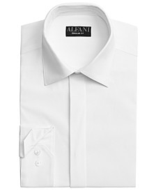 Men's Regular Fit 2-Way Stretch Formal Convertible-Cuff Dress Shirt, Created for Macy's 