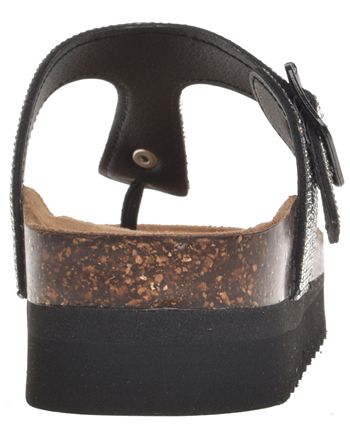 Wild Pair Barnett Thong Footbed Sandals, Created for Macy's & Reviews ...