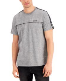 Men's Premium Textured Logo Taped T-Shirt, Created for Macy's 