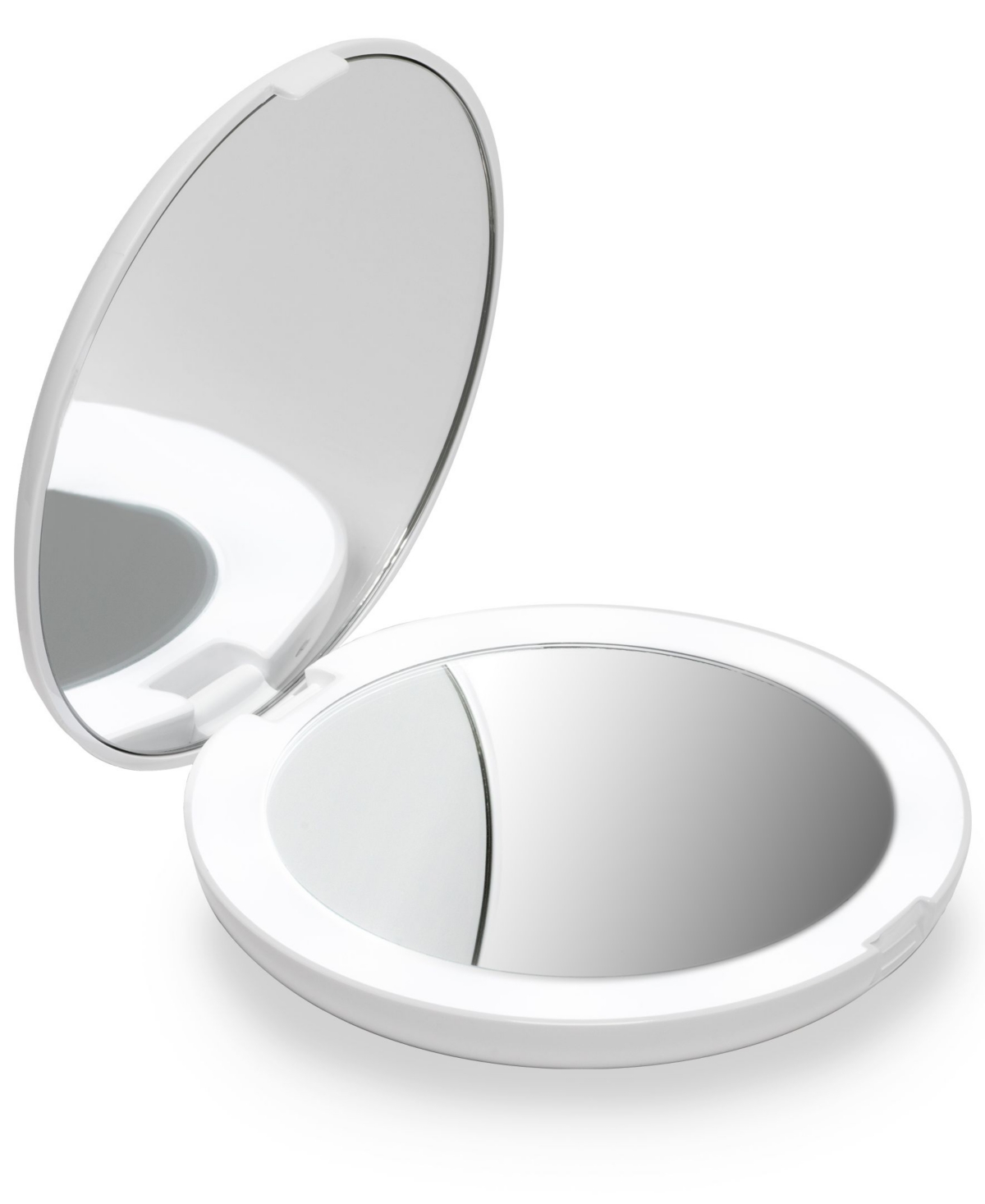Lumi 5" Compact Mirror with Led Lights - White