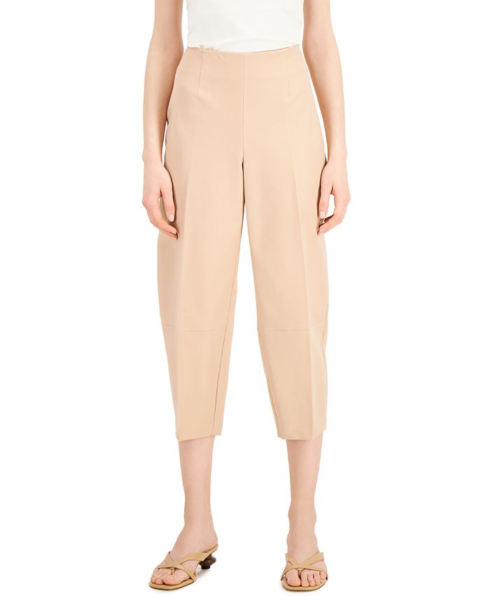 Alfani Petite Cropped Straight-Leg Pants, Created for Macy's - Macy's