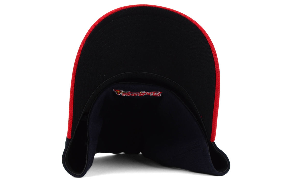 New Era Atlanta Braves Team Classic 39thirty Cap In Navy,red