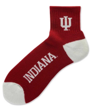 For Bare Feet Indiana Hoosiers Ankle Team Color 501 Socks