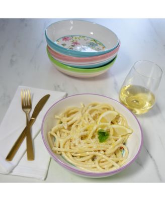 Euro Ceramica Набор тарелок для макаронных изделий Euro Ceramica Charlotte из 4 предметов