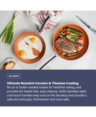 Gotham Steel Professional 13-Piece Ti-Ceramic Nonstick Cookware Set