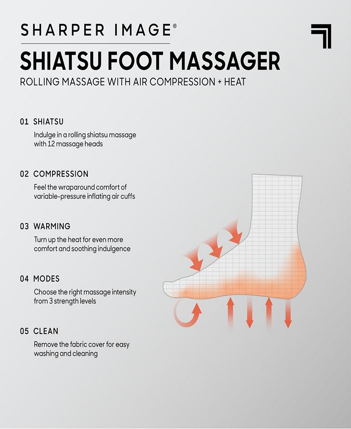 Sharper Image - Shiatsu Foot Massager