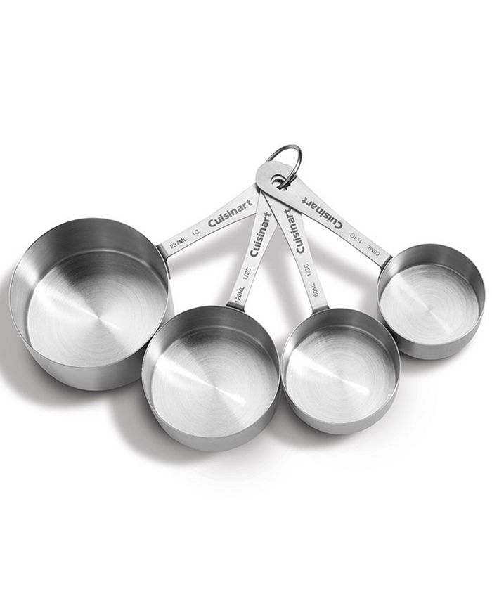Stainless Steel Batch Baking Measuring Cups, Set of 4