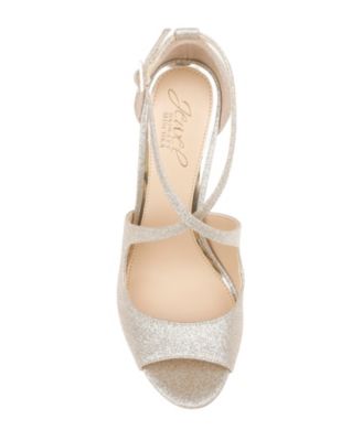 Women's Jonna Crisscross Peep Toe Evening Sandals
