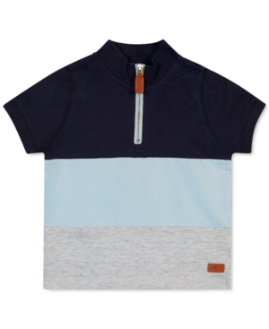 Seven for All Mankind Baby Boys 2-Pc Colorblocked Shirt & Denim Shorts Set
