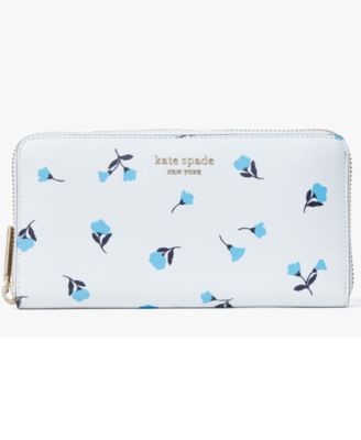 spencer dainty bloom zip cardholder