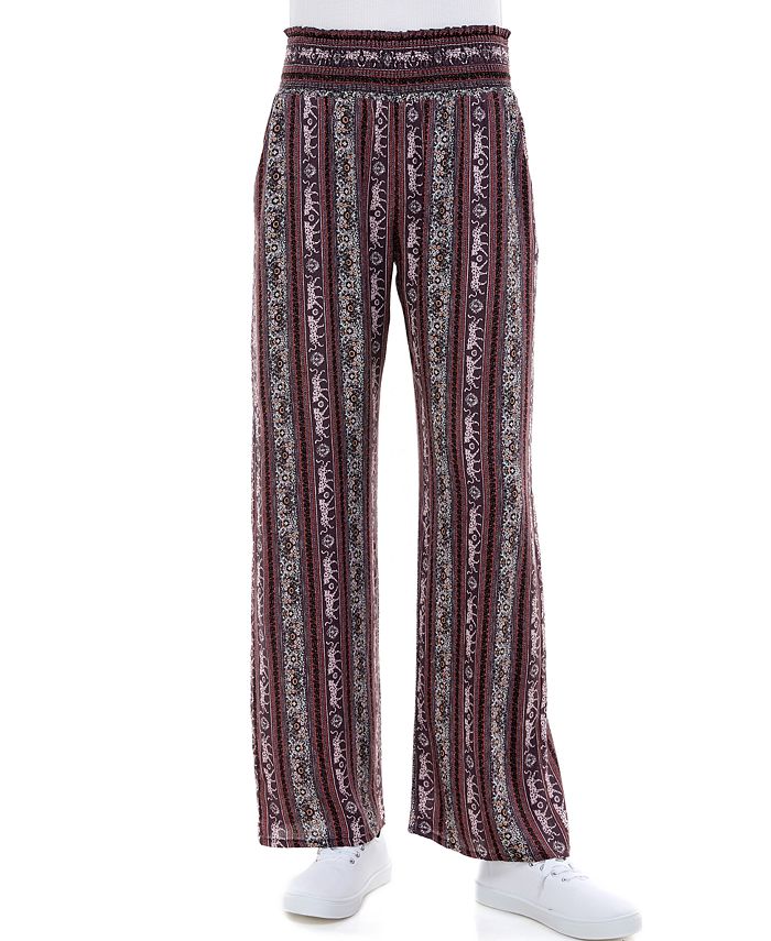 Kingston Grey Juniors' Wide-Leg Soft Pants - Macy's