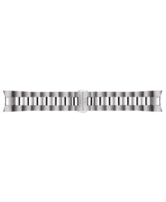 Men's Swiss Automatic Gentleman Powermatic 80 Silicium Stainless Steel Bracelet Watch 40mm