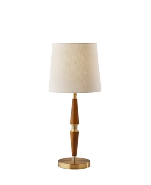 Adesso Weston Table Lamp In Brown