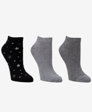 Cuddl Duds Women's 3-Pk Low-Cut Socks