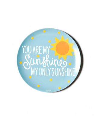 by Laura Johnson You Are My Sunshine Melamine Dinner Plate