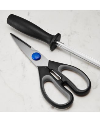 J.A. Henckels HENCKELS Dynamic Cutlery & Cherry Wood Block 12-Pc. Set