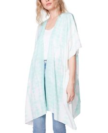 Tie-Dyed Kimono Coverup