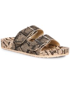 Teddy Footbed Sandals