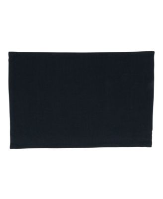 Дизайнерские салфетки Saro Lifestyle с полосатой каймой, набор из 4 штук, 19 x 13 дюймов