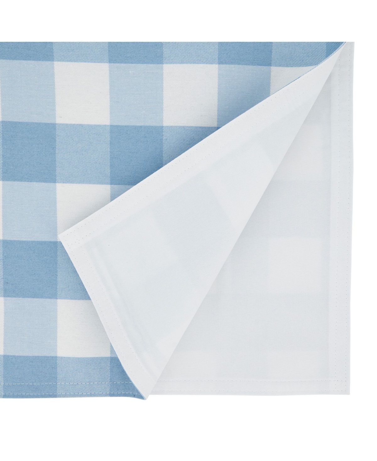 Saro Lifestyle Buffalo Plaid Cotton Blend Table Runner, 72" x 16"