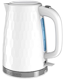 Honeycomb Collection 1.7-Liter Rapid Boil Electric Cordless Kettle