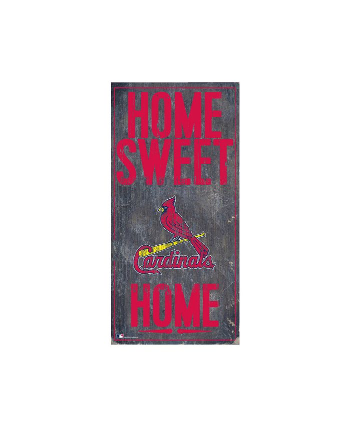 Lids St. Louis Cardinals 6'' x 12'' Home Sweet Home Sign