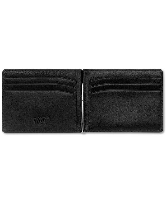 Montblanc Men's Black Leather Meisterstück Wallet 5525 - Macy's